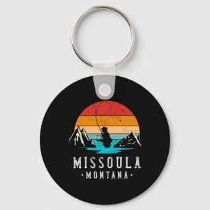 Llavero Pesca con Mosca Missoula Montana 