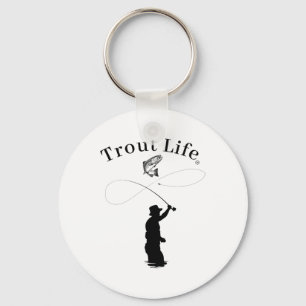 Llavero Pesca con Mosca Trout Life 