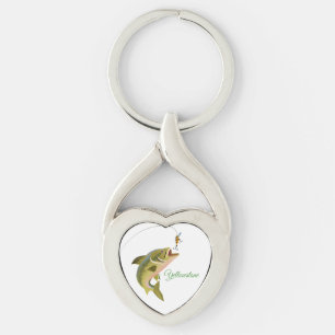 Llavero Pesca con piedras angulares