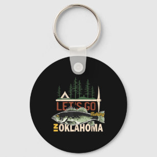 Llavero Pesca de Camping en Oklahoma - Naturaleza Oklahoma