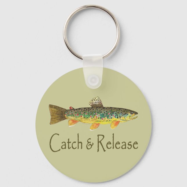 Llavero Pesca de captura y liberación (Anverso)