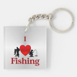Llavero Pesca de corazón