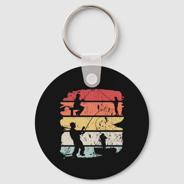 Llavero Pesca de época (Anverso)