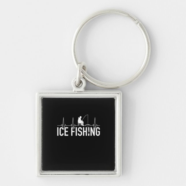 Llavero Pesca de hielo de Fisher (Frente)