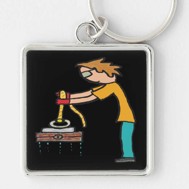 Llavero Pesca de imanes (Frente)