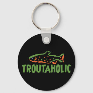 Llavero Pesca de pescadores de trucha