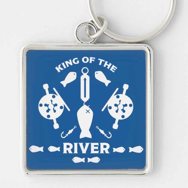 Llavero Pesca de salmón Canadá (Frente)