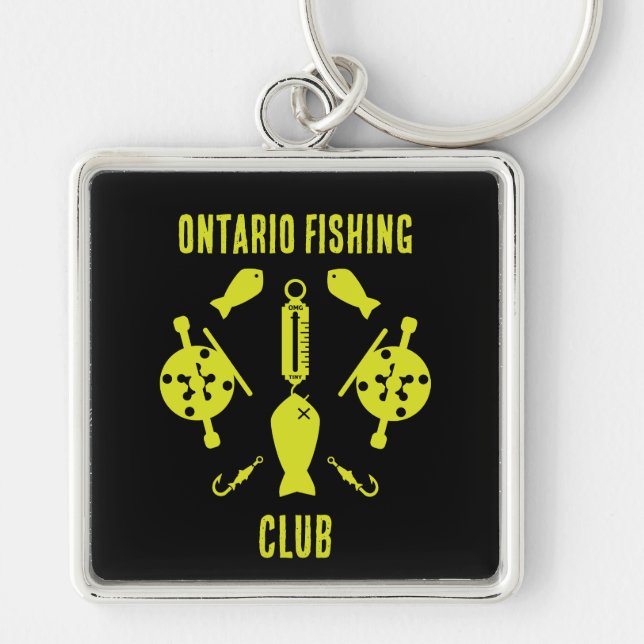 Llavero Pesca de salmón canadiense (Frente)