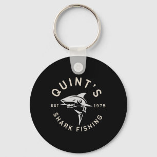 Llavero Pesca de tiburones vintage de Quint 1975 Retro 2