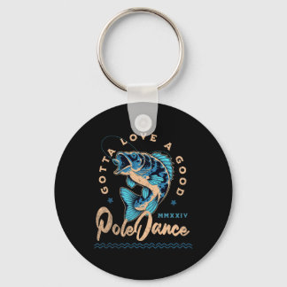 Llavero Pesca Divertida Tengo Que Amar Un Buen Baile Mosca