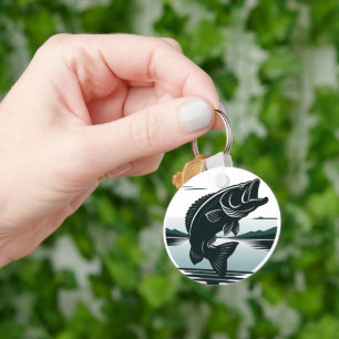 Llavero Pesca Minimalista de Lubina de Boca Grande Saltand