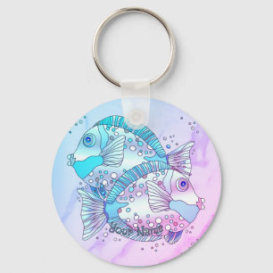 Llavero Pescado azul