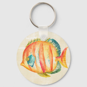 Llavero Pescado colorido acuario