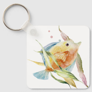 LLAVERO PESCADO COLORIDO DE COLOR ACUÁTICO, ALQUILER DE VA