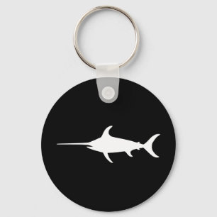 Llavero Pescado de espada blanco