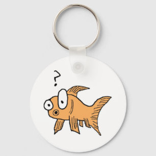 Llavero Pescado de oro confuso