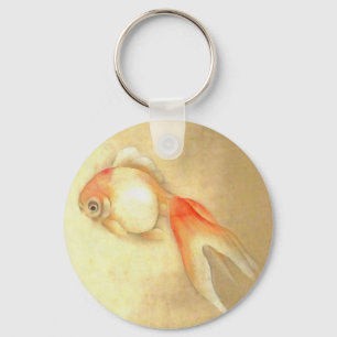 Llavero Pescado de oro japonés apacible