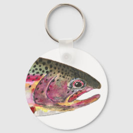 Llavero Pescado de trucha arco iris