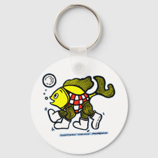 Llavero Pescado en fuga