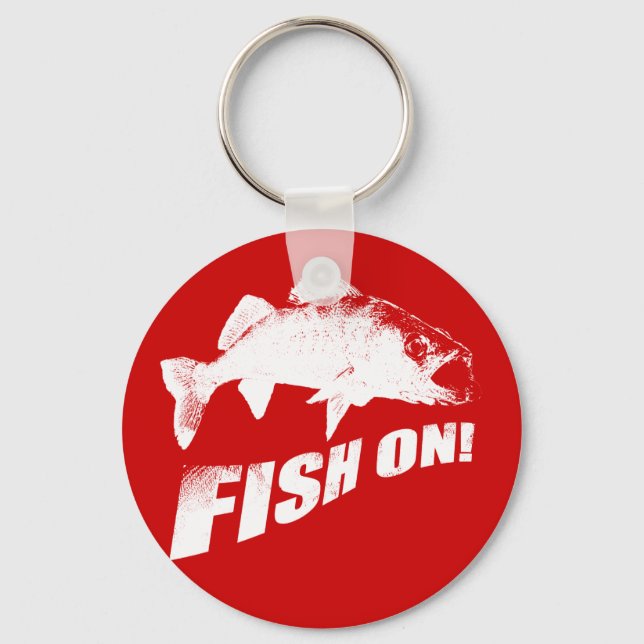 Llavero Pescado en walleye (Anverso)
