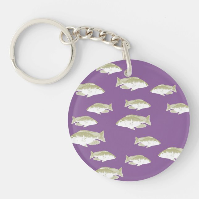 Llavero Pescado morado (Frente)