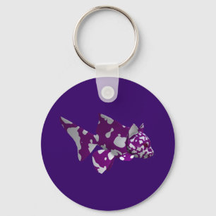 Llavero Pescado morado