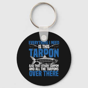 Llavero Pescado Tarpon Pescado Rod Y Reel Combo Tarpon