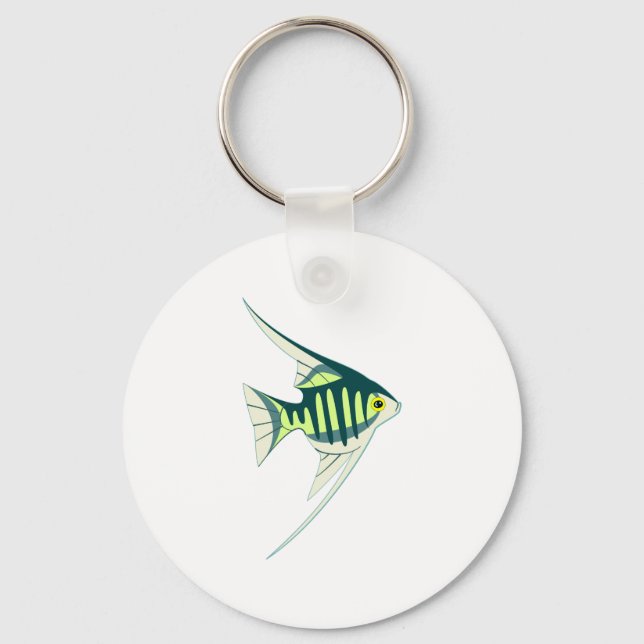 Llavero Pescado tropical (Anverso)