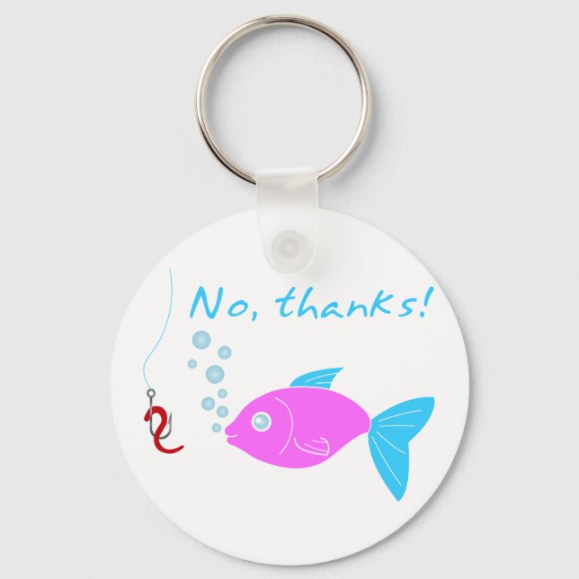 Llavero Pescado y gancho (Anverso)