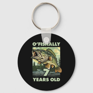 Llavero Pescador de 7 años O'fishally 7 Pesca Cumpleaños 7