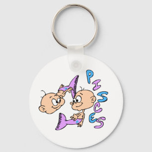 Llavero Pescados del bebé de Piscis