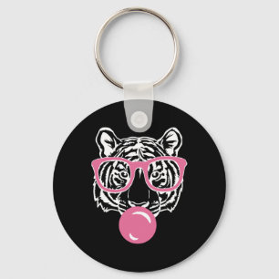 Llavero Pescando Gatos De Gles Rosa Inteligentes Tigre De