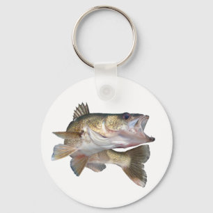 Llavero Pescando Walleye