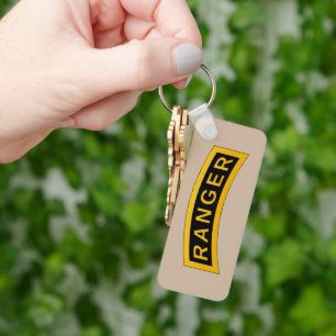 Llavero Pestaña Escuela de Rango del Ejército 