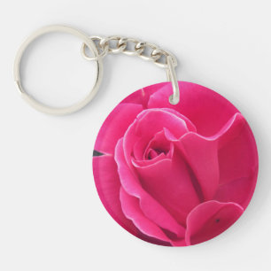 Llavero Pétalos rosa rosados