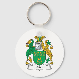 Llavero Peter Family Crest