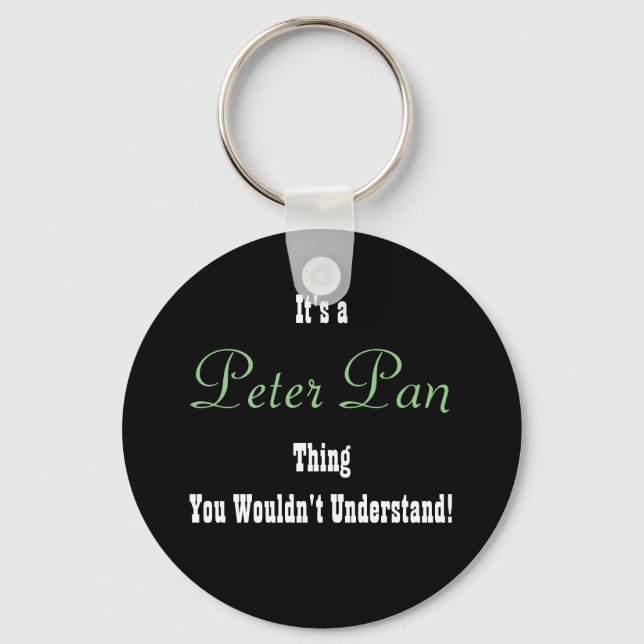 Llavero Peter Pan Keychain (Anverso)