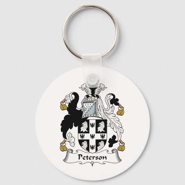 Llavero Peterson Family Crest (Anverso)