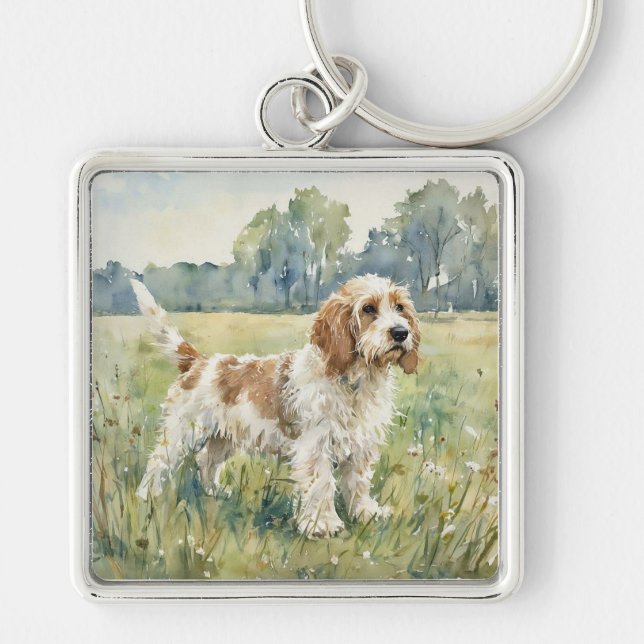 Llavero Petite Basset Griffon Vandeen  - PBGV (Frente)