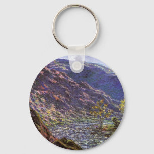 Llavero Petite Creuse, luz del sol por Claude Monet