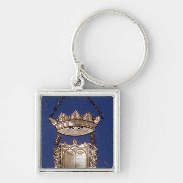 Llavero Peto o escudo para la voluta de Torah (Frente)