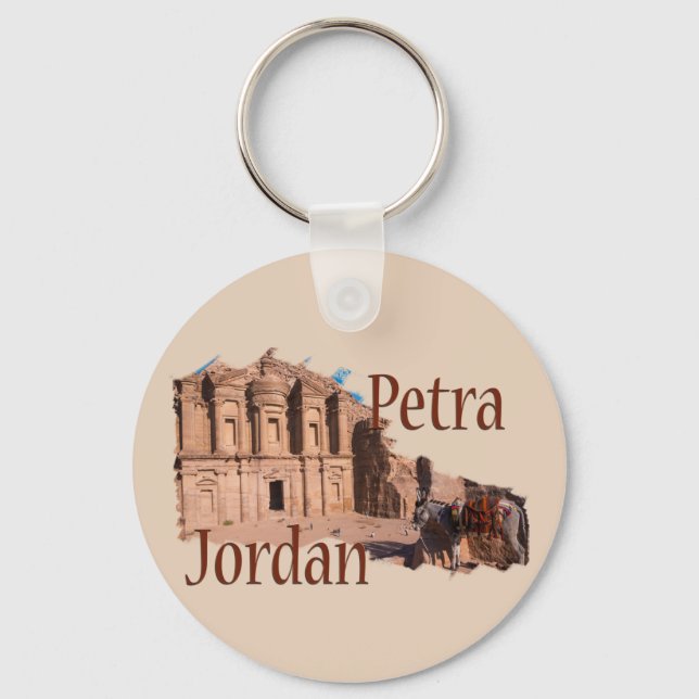 Llavero Petra, Jordania: El monasterio (Anverso)