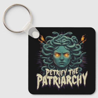 Llavero Petrificar la Patriarquía Medusa Empoderamiento
