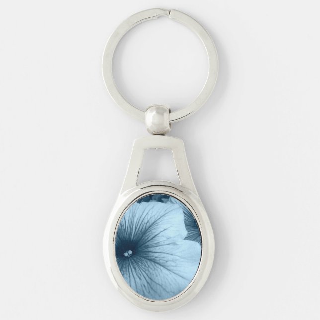 Llavero Petunias azules (Anverso)