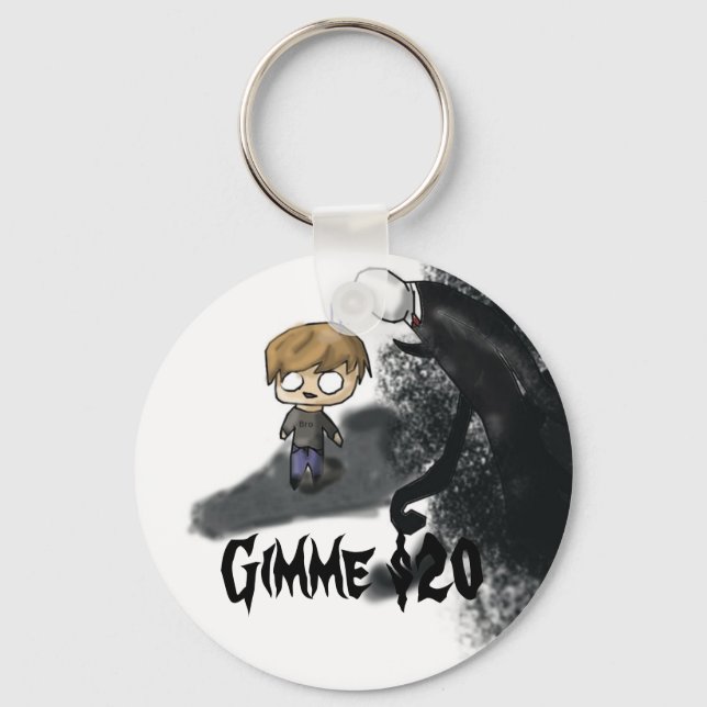 Llavero Pewdiepie Slenderman Keychain (Anverso)