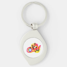 Llavero Pez pulpo alegría juego de verano