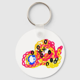 Llavero Pez pulpo alegría juego de verano