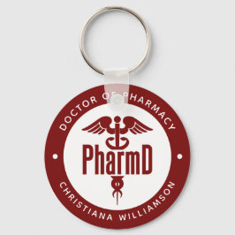Llavero Pharm Médica de Farmacia Graduado Farmacéutico Far