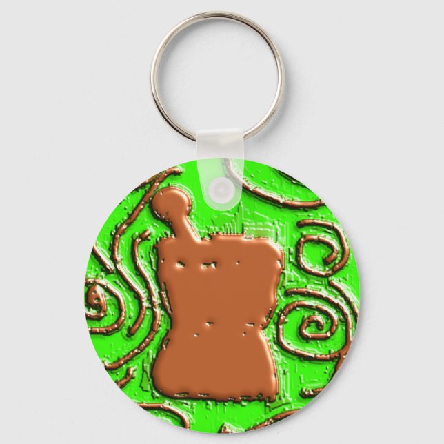 Llavero PHARMACIST Pestle & Mortar Design Gifts (Anverso)