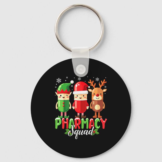 Llavero Pharmacy Squad Christmas Costume Funny Lls Pharmac (Anverso)